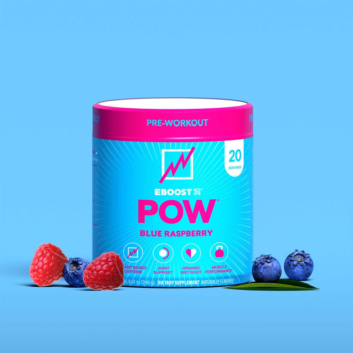 Blue Raspberry / Tub (20 Servings)