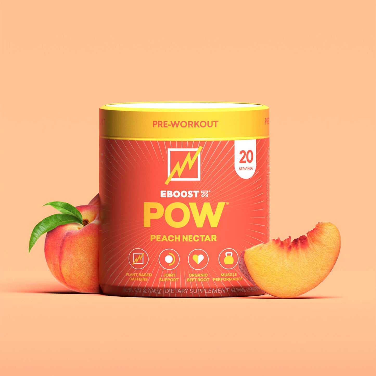 Peach Nectar / Tub (20 Servings)