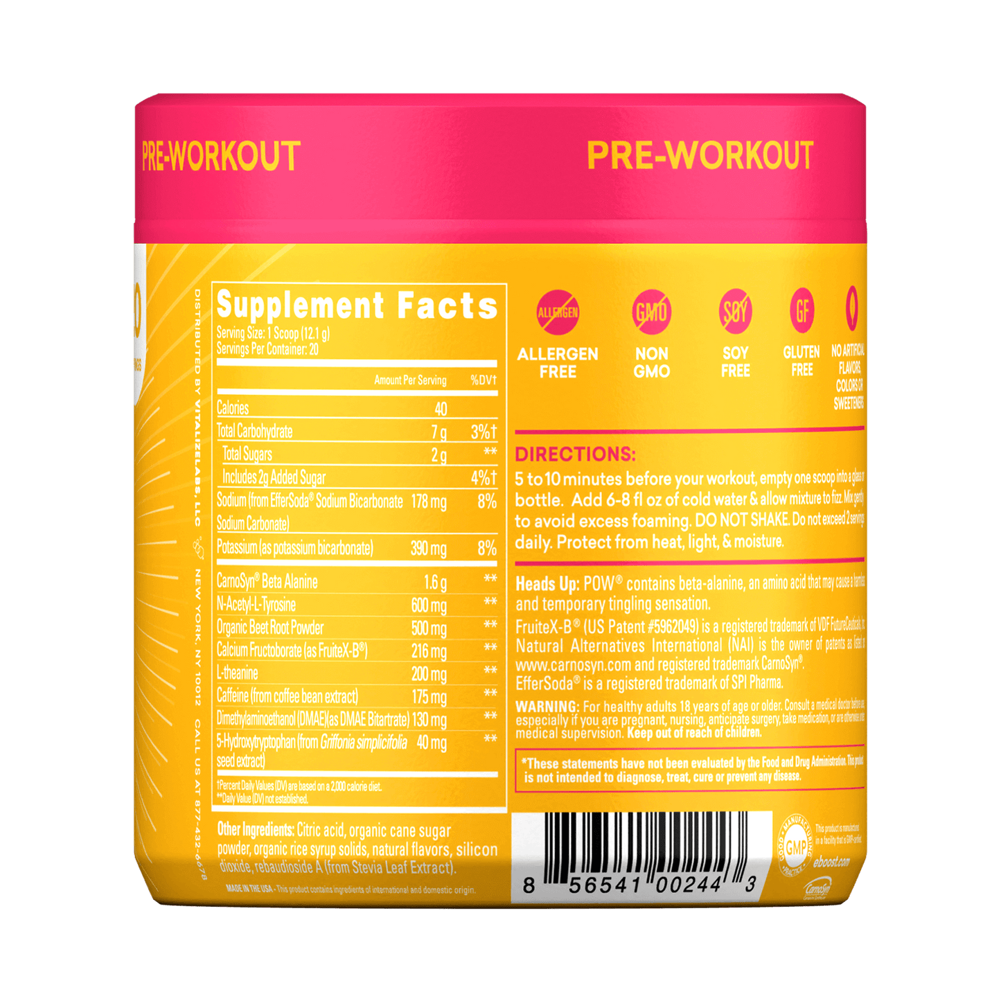 Tropical Punch / Tub (20 Servings)