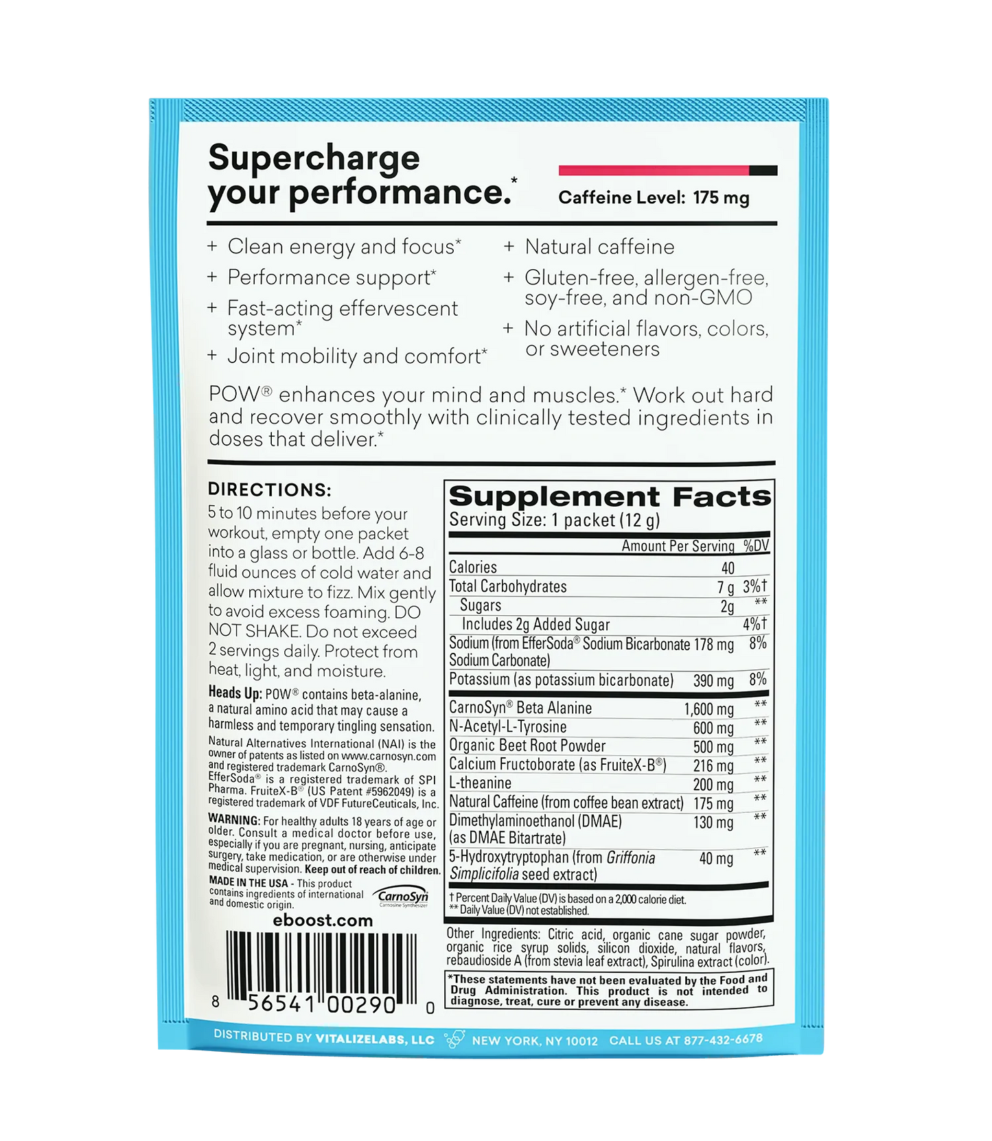 Blue Raspberry / Box (15 Packets)